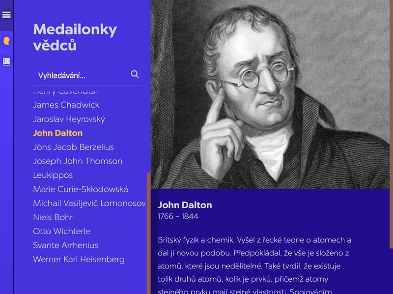 Chemie: Medailonky vědců