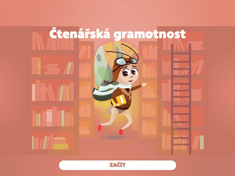 Čtenářská gramotnost: Kreslená postavička