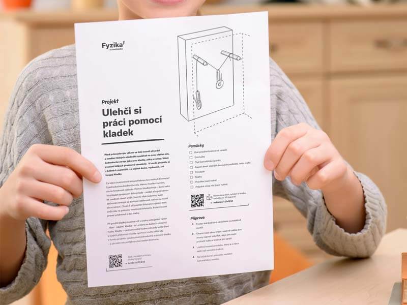 Fyzika: Projektové listy mohou žáci zpracovat ve skupinách i za domácí úkol